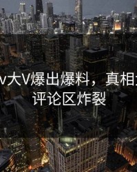 今日pixiv大V爆出爆料，真相大白细节评论区炸裂