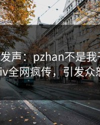 大V深夜发声：pzhan不是我干的！pixiv全网疯传，引发众怒