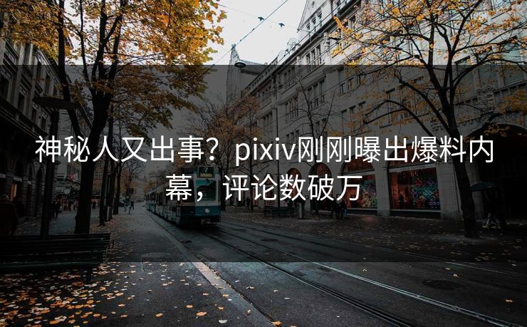 神秘人又出事？pixiv刚刚曝出爆料内幕，评论数破万