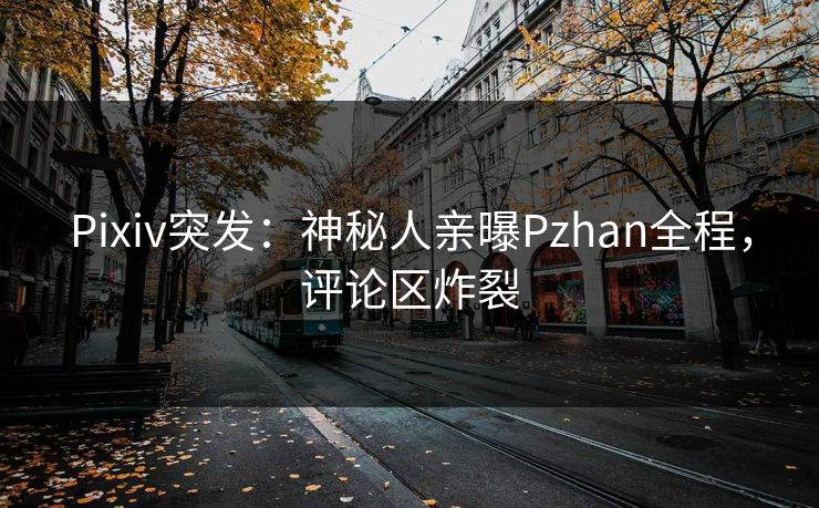 Pixiv突发：神秘人亲曝Pzhan全程，评论区炸裂